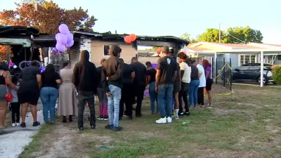 Family holds memorial for woman killed in Miami Gardens house fire